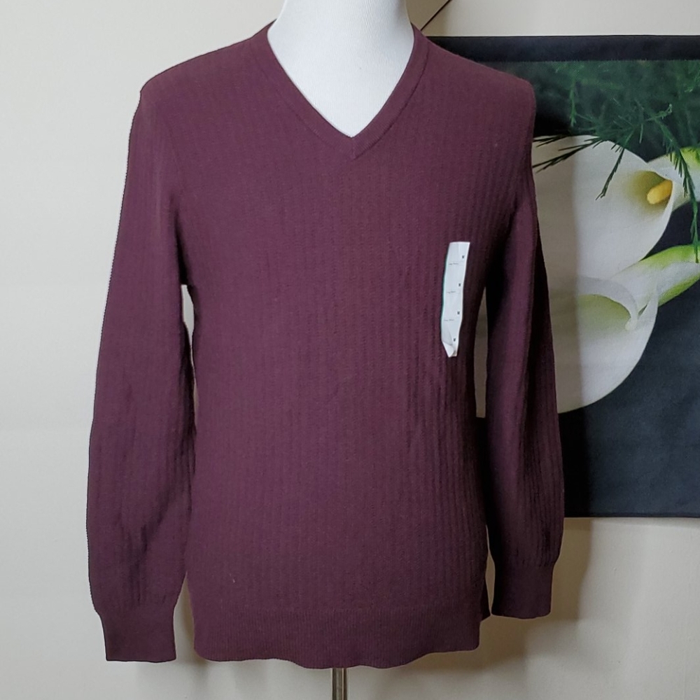 NWT Goodfellow & Co V Neck Pull On Sweater
